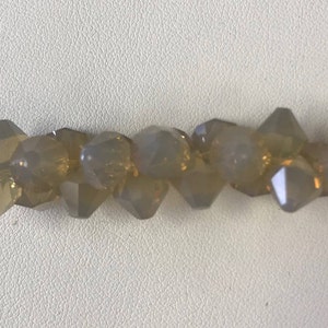 6301 Swarovski® Top drilled 8mm Bicone - Sand Opal - 20 pieces