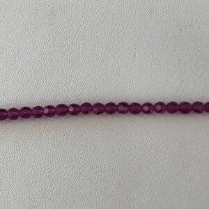 5000 Swarovski® 4mm Round - Fuchsia - 24 pieces