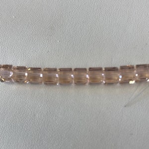 5601 Swarovski® 6mm Cube - Silk - Pkg of 12 pieces