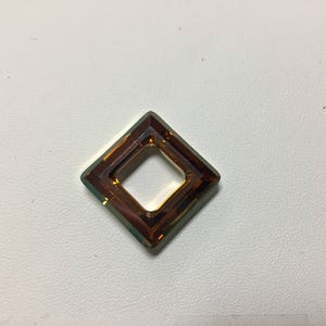 4439 Swarovski® 14mm Square - Crystal Copper
