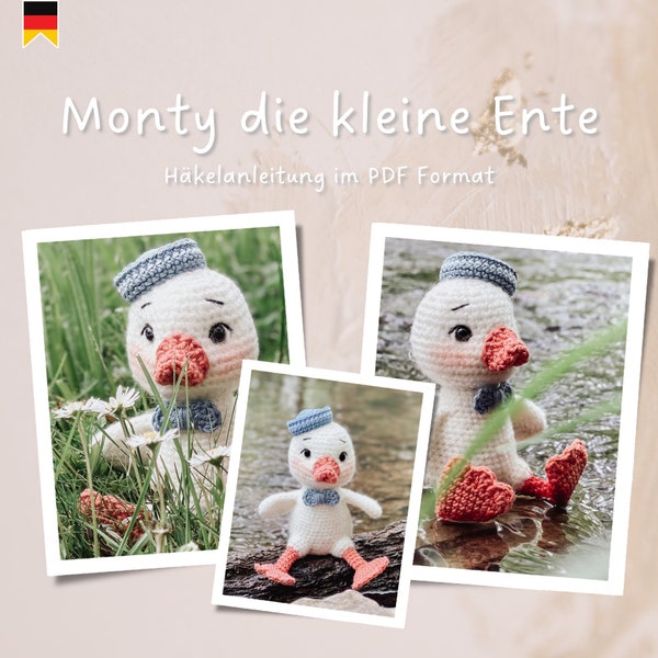 Monty die kleine Ente  - PDF- Anleitung