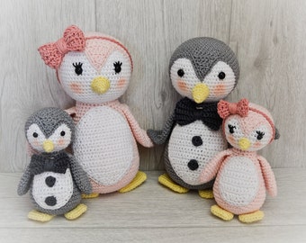 Penguin family - PDF instructions