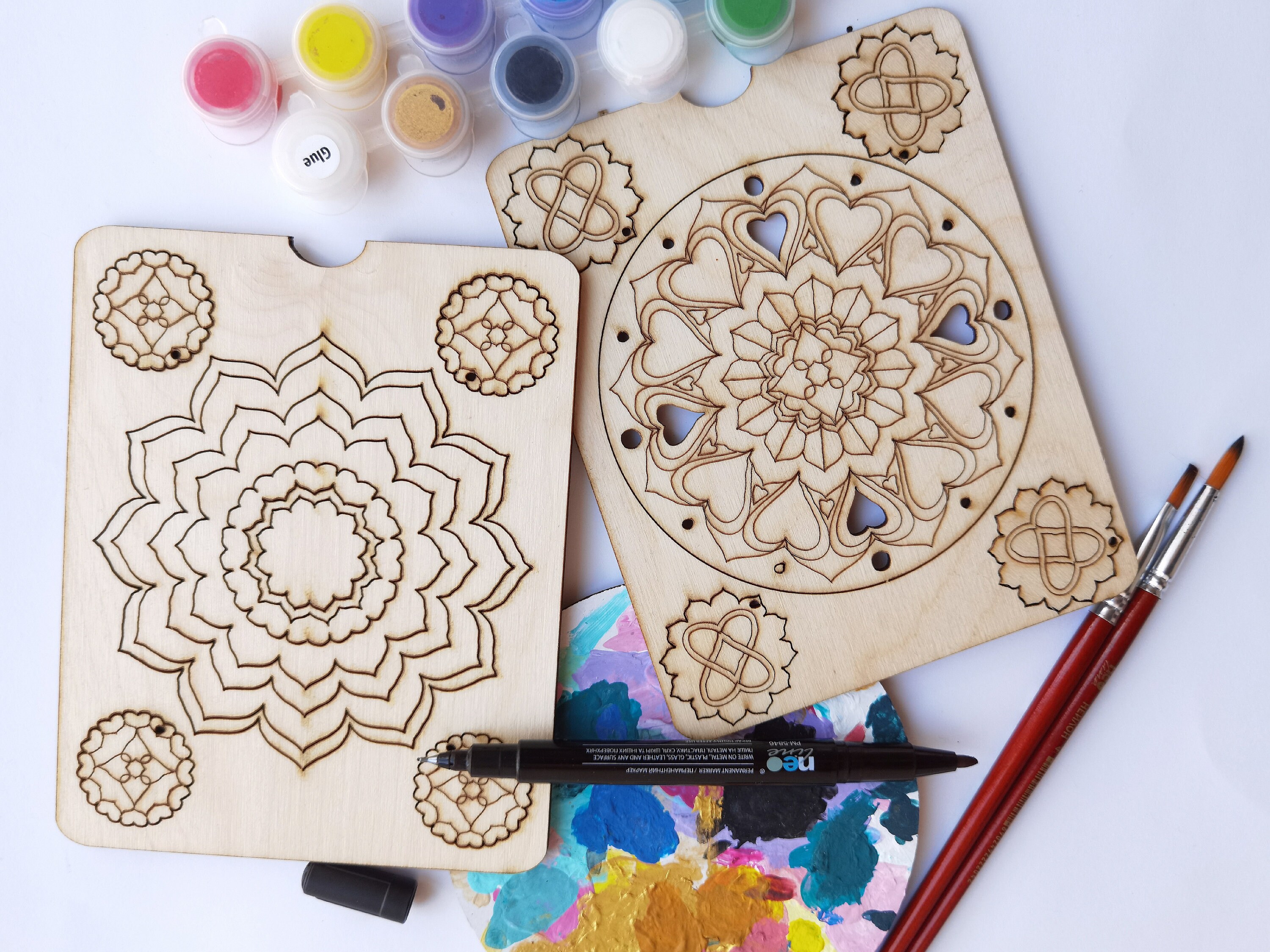 Mandala Stencils Reusable Template for Art Painting Drawing 