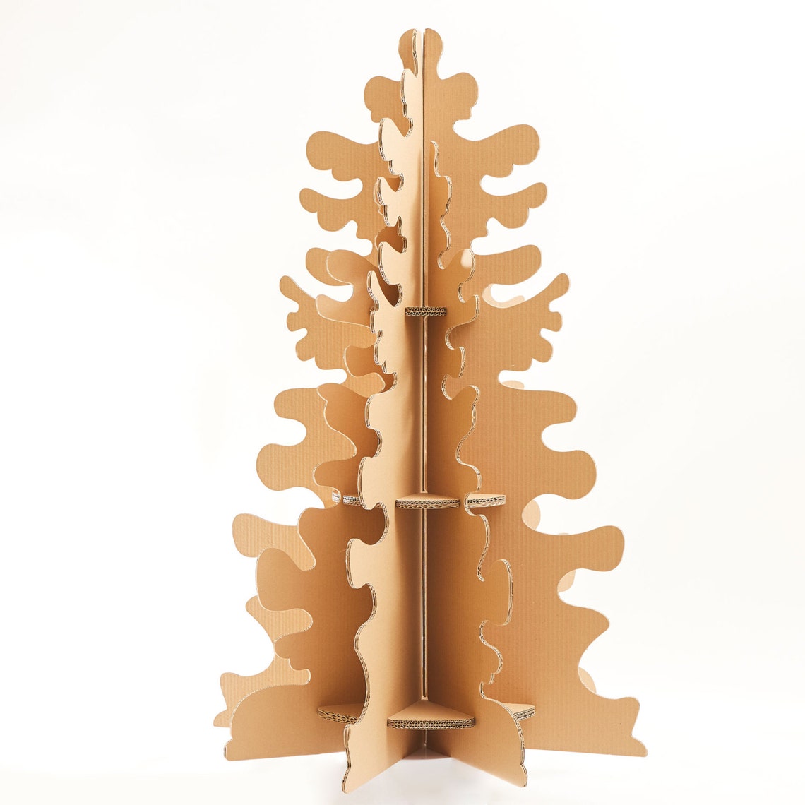Cardboard Christmas Tree. Eco Friendly Christmas Tree Eco Etsy