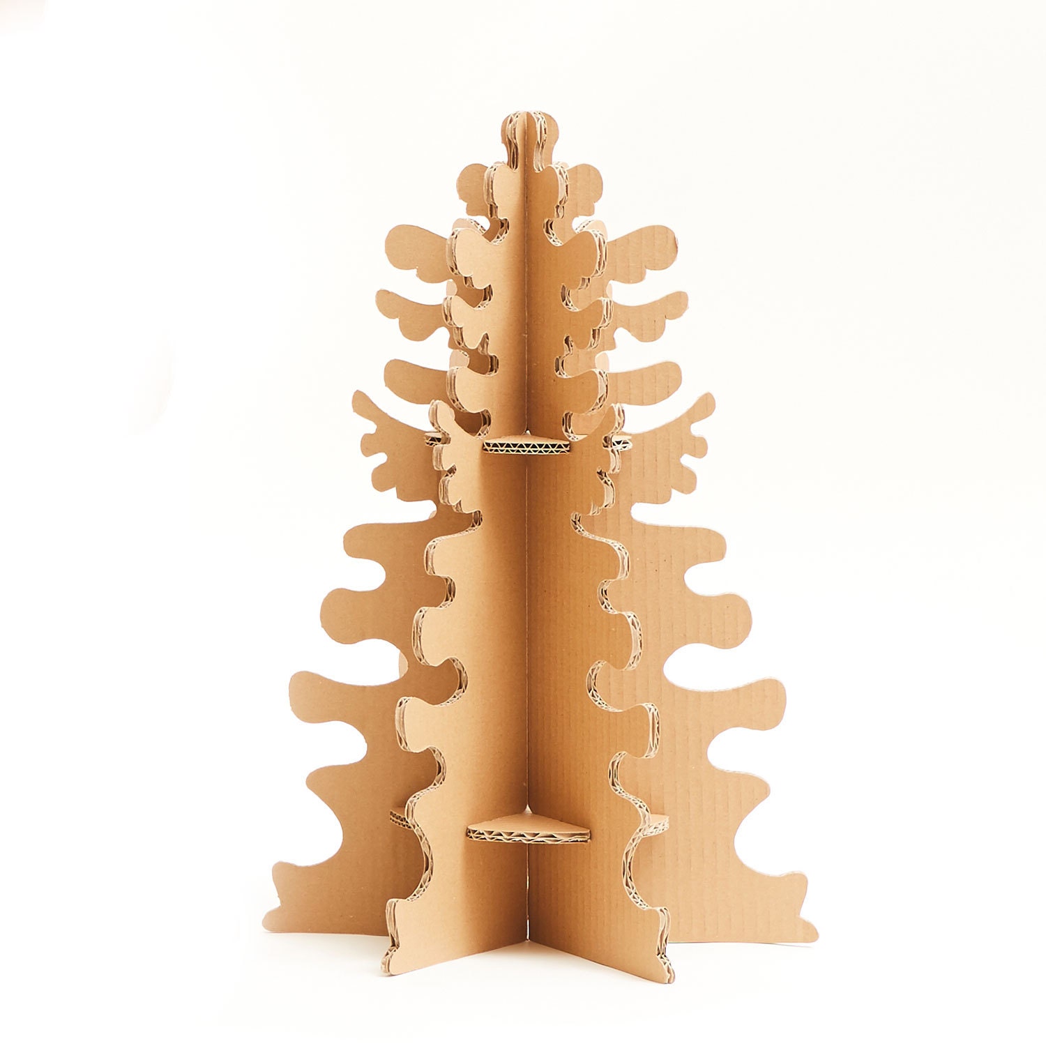 Cardboard Christmas Tree. Eco Friendly Christmas Tree Eco Etsy