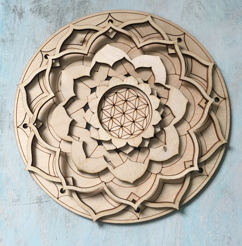 Mandala ART Painting Kit Wooden Mandala Paint Kits for Etsy