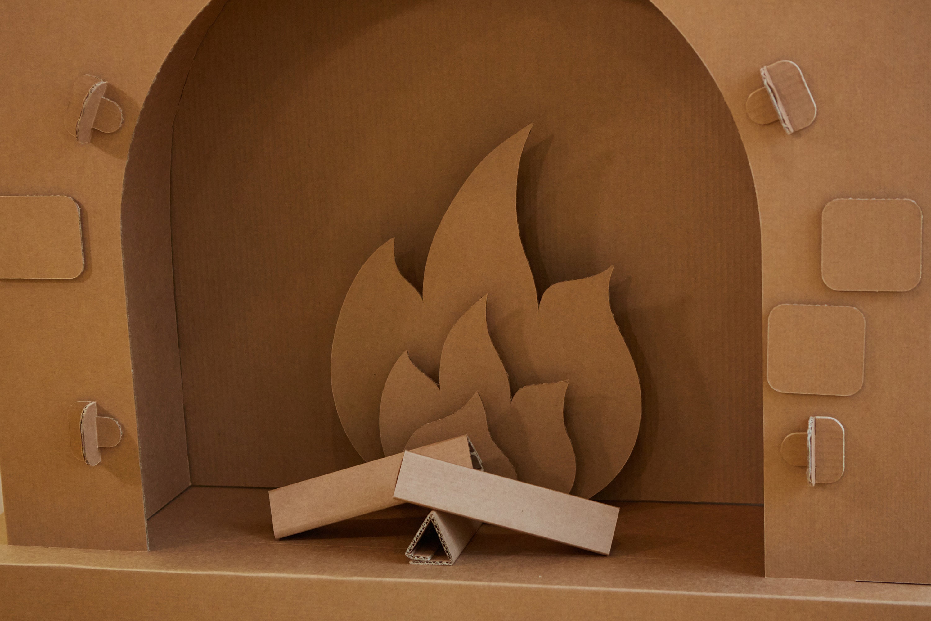 Acheter Une Cheminée En Carton Cheminée en carton - Etsy France