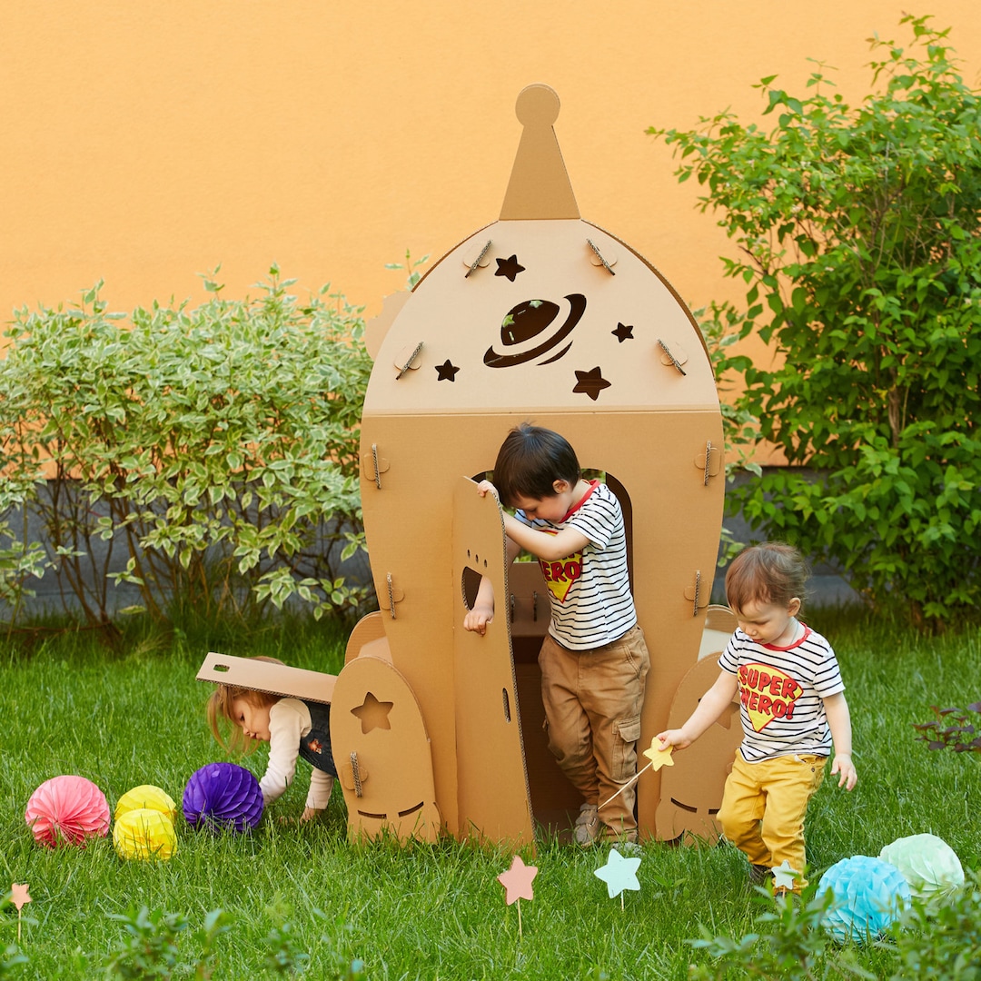 crayola cardboard playhouse