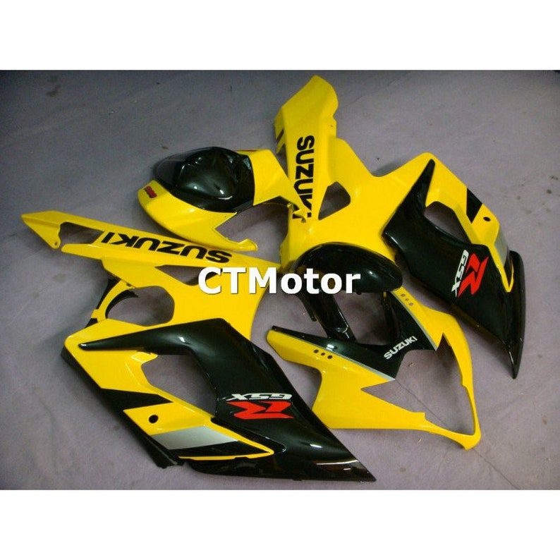 SUZUKI GSXR 1000 K5 2005 2006 FAIRING by CTMotor 64A Jordan Personalized Aftermarket Motorbike Fairing Components image