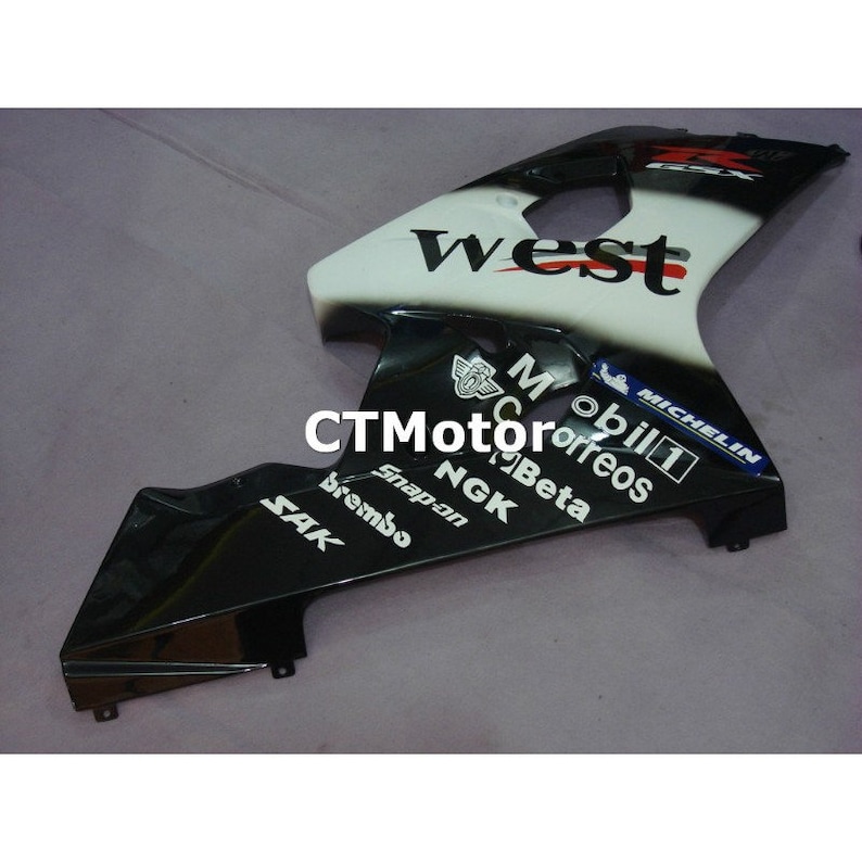 SUZUKI GSXR 600 750 K4 2004-2005 by CTMotor FAIRING 19A Customized Aftermarket Bike Fairing image