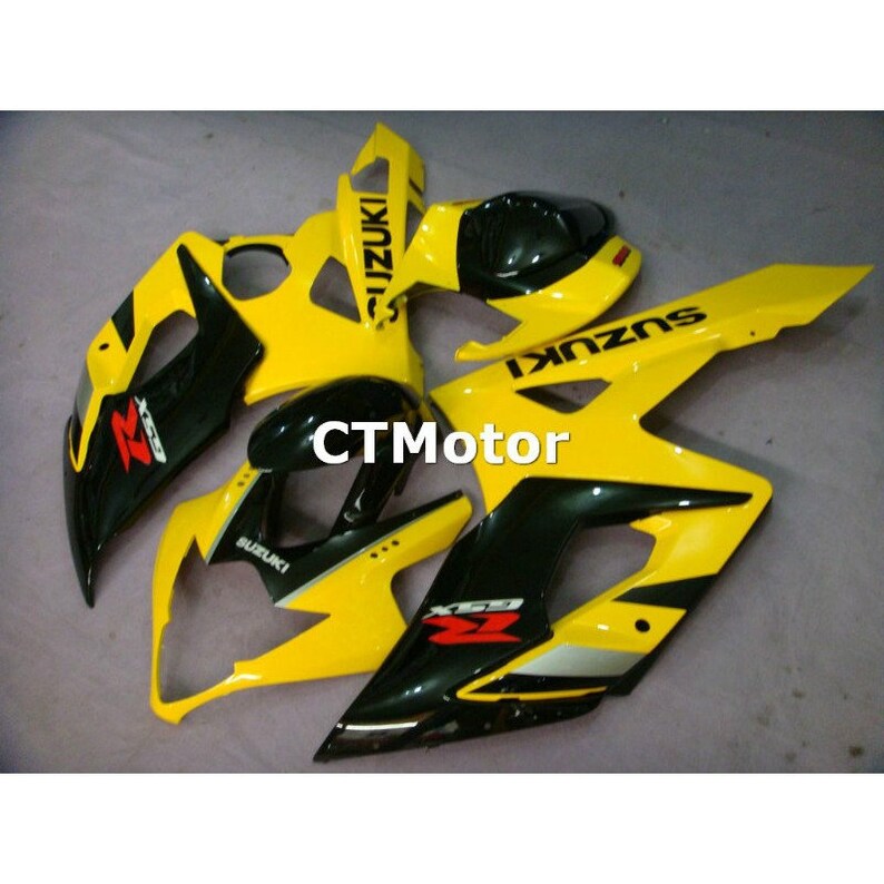 SUZUKI GSXR 1000 K5 2005 2006 FAIRING by CTMotor 64A Jordan Personalized Aftermarket Motorbike Fairing Components image