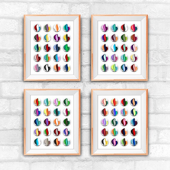 Marbles Four Marbles Pattern Print Nursery Decor Printable - Etsy