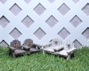 miniature lawn chairs