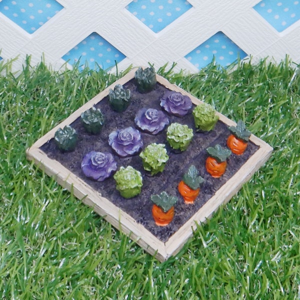 Miniature Vegetable Garden Etsy