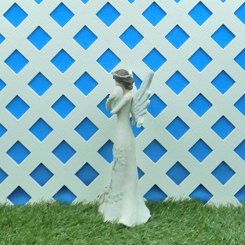 Garden Angel Figurine Heavenly Angel Home Decor 470968gr Thankful And Blessed Guardian Angel Figurine Spiritual Angel Protector Angel Art Collectibles Figurines Knick Knacks Kromasol Com