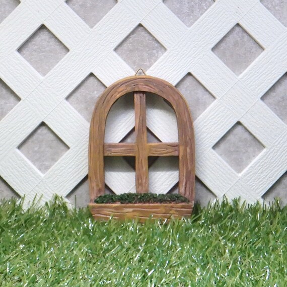 New Darice Fairy Garden Window with Hanging Hook Free Ship
