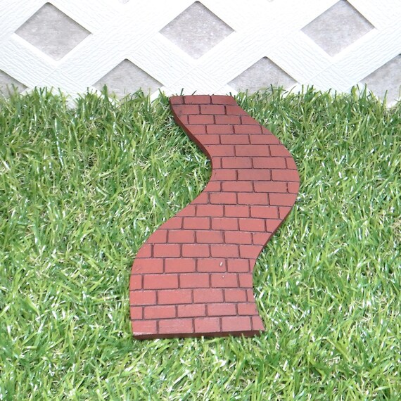 Curved Pathway Miniature Dollhouse FAIRY GARDEN Accessories