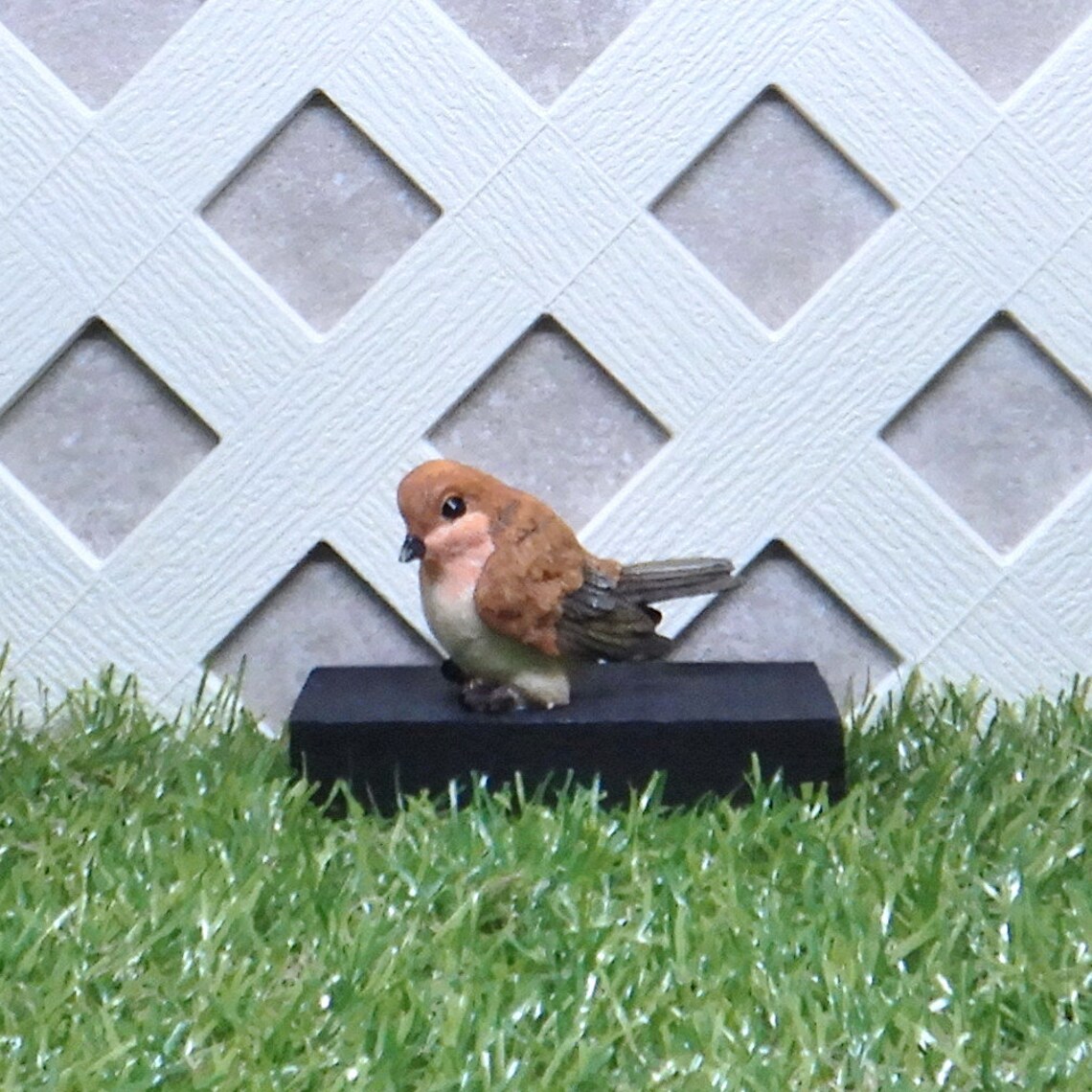 Miniature Bird Set Fairy Garden Miniatures Bird Figurines Etsy