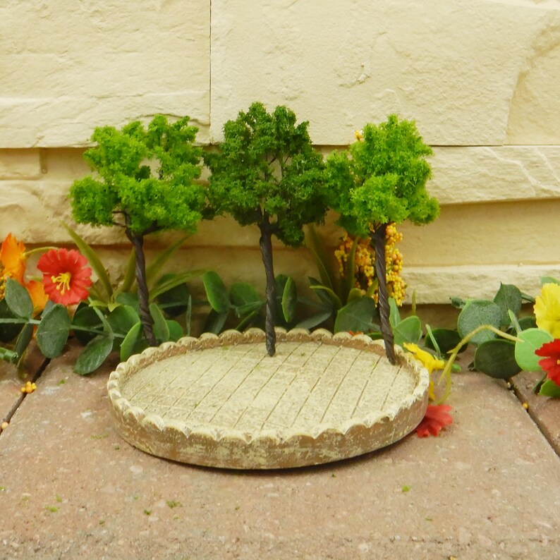 Mini Trees Fairy Garden Miniature Garden Figurines Garden Etsy