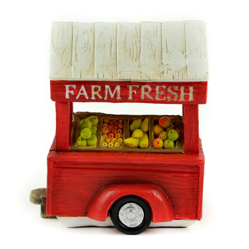 Fresh Produce Stand Fairy Garden Miniatures Roadside Stand Etsy