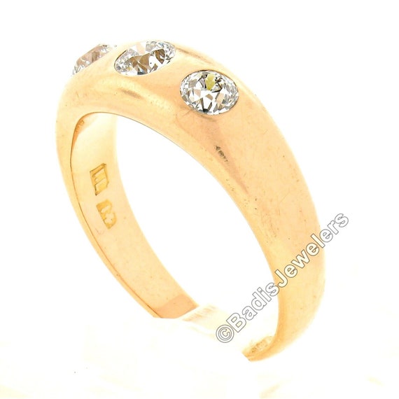 Men's Antique Victorian 14K Rosy Yellow Gold 0.80… - image 2