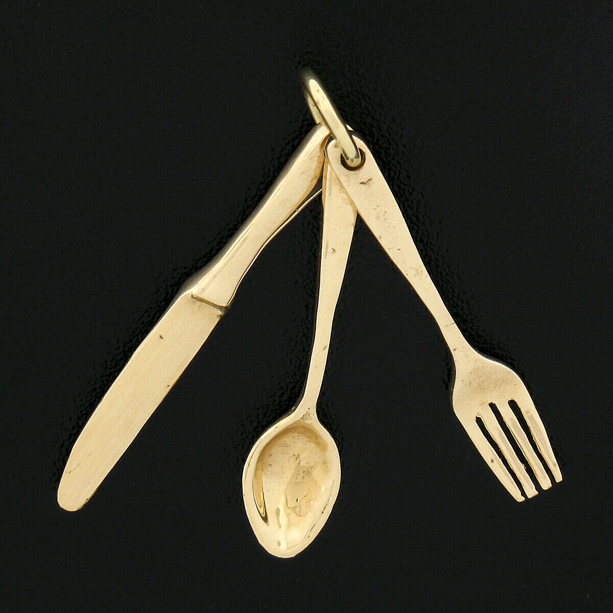 Fork, Knife and Spoon Gourmet Pendant