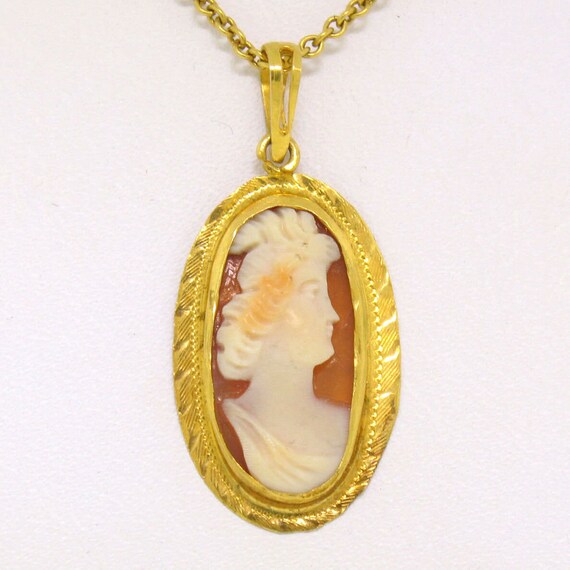 Antique Victorian Solid 10K Yellow Gold Hand Carved & Set