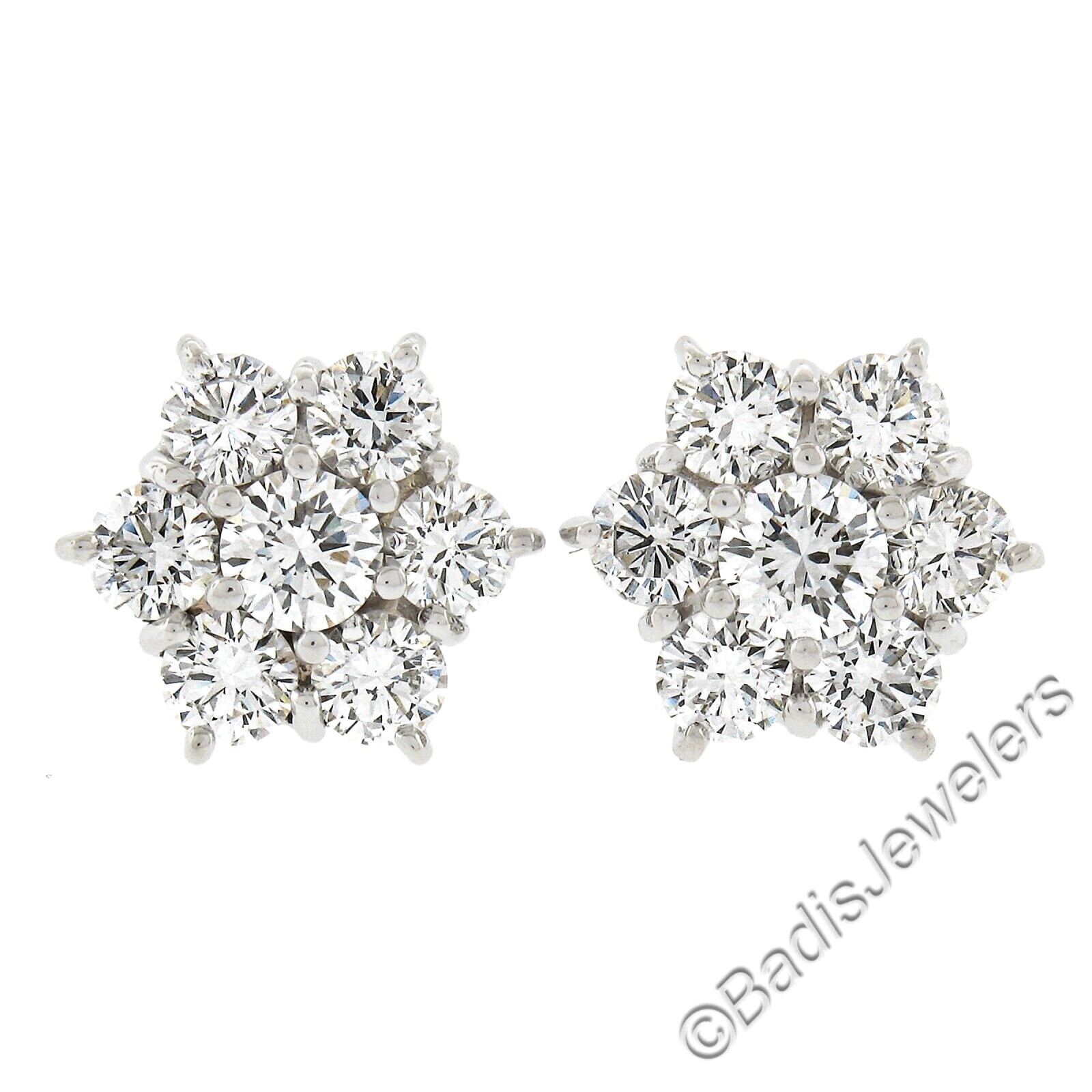Solid 18k White Gold 0.80ctw Round Brilliant Prong Diamond Solid 18k White Gold 0.80ctw Round Brilliant Prong Diamond