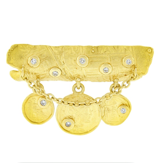 Denise Roberge 22K Yellow Gold 0.50ctw Round Bril… - image 1