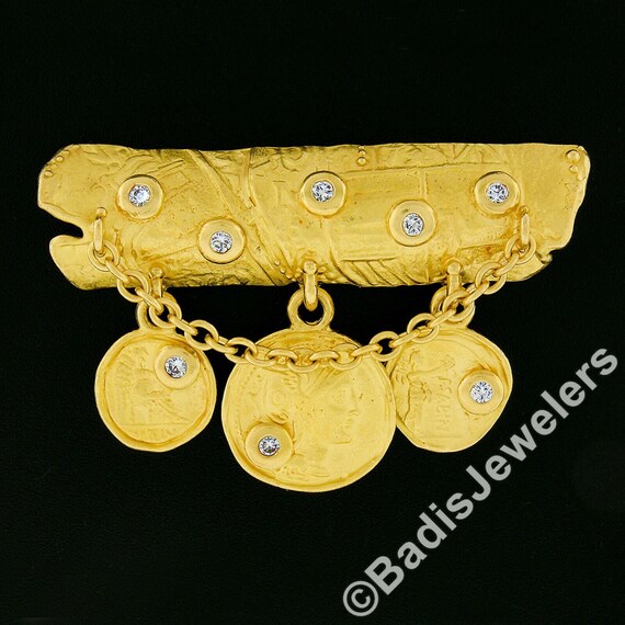 Denise Roberge 22K Yellow Gold 0.50ctw Round Bril… - image 2