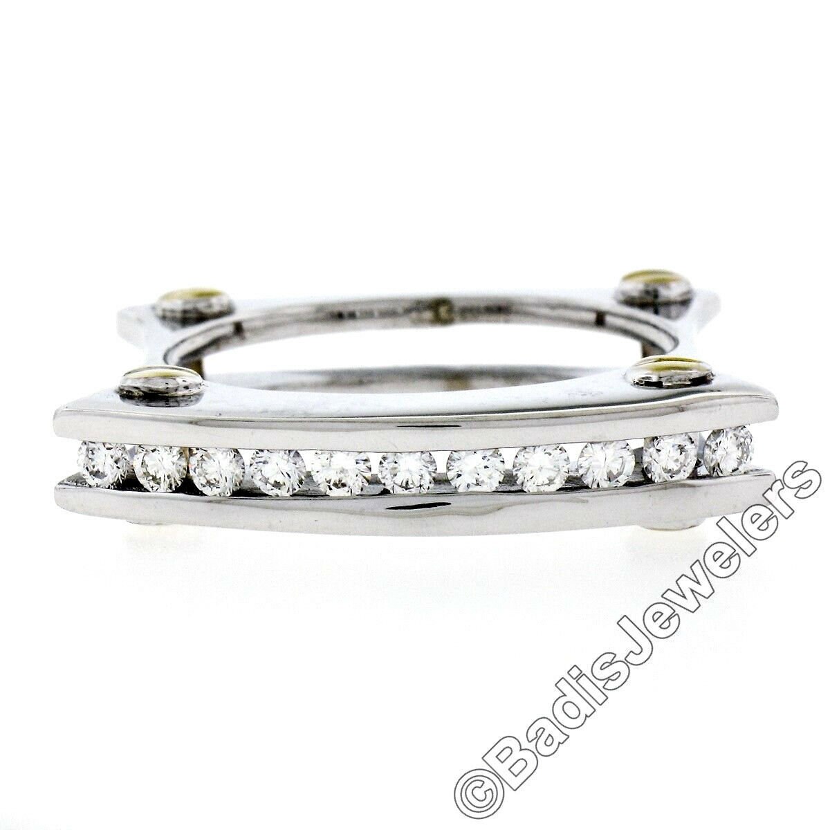 デザイン　リング Form Inlay Ring I (Onyx Monochrome) | J.Hannah Jewelry