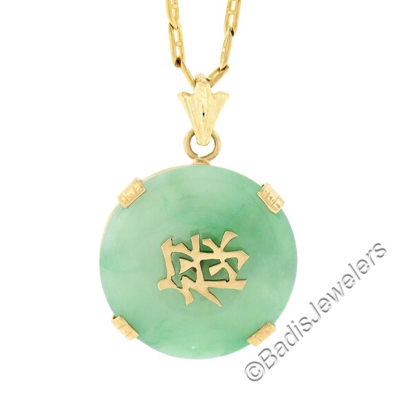 Green asian necklace sale
