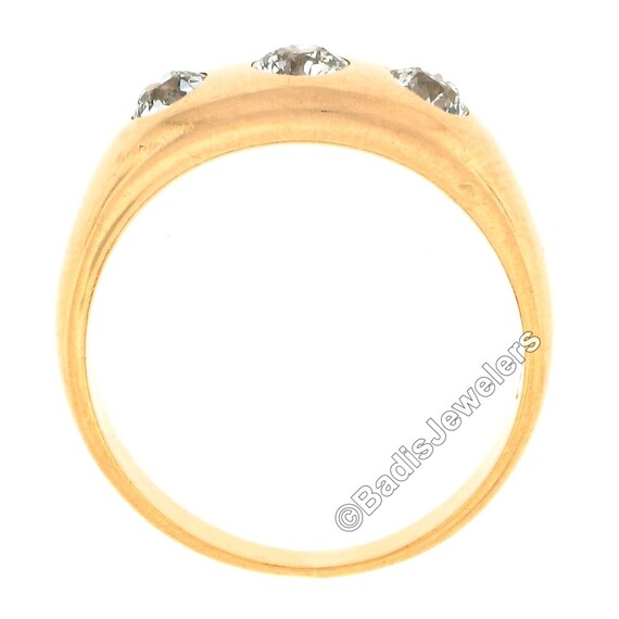 Men's Antique Victorian 14K Rosy Yellow Gold 0.80… - image 5