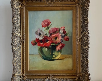 アンティーク 油絵 静物 油絵・10/アンティーク静物画 油彩果物 アート