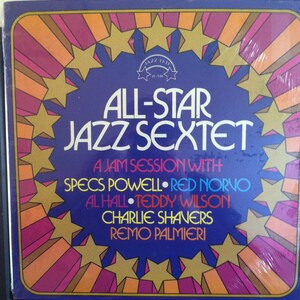 The All-Star Jazz Sextet Sealed Vinyl Record Specs Powell Red Norvo, Teddy Wilson