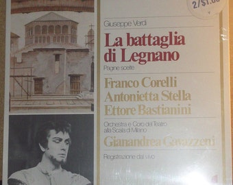 Famous Duets From The Opera Callas Corelli Sealed Vinyl Classical Record Album