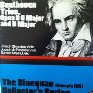 Beethoven Trios Silverstein Vinyl Classical Record Album