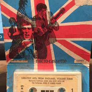 Greatest Hits From England Vol. 3 Sealed Rock Cassette Tape