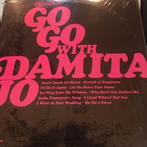 Go Go With Damita Jo Vinyl Funk Soul Record Album
