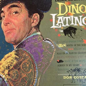 Dean Martin Dino Latino Vinyl Pop Record Album