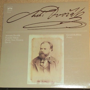 Dvorak Poetic Tone Pictures Gerald Robbins Vinyl Classical Record Album