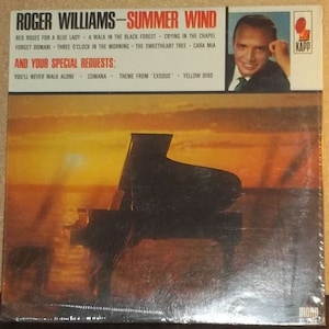 Roger Williams Summer Wind Sealed Vinyl Easy Listening Record Album