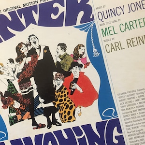 Quincy Jones Enter Laughing Vinyl Soundtrack Record Album