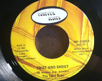 The Isley Brothers Twist And Shout b/w Wa Watusi Vinyl Soul 45 rpm Record