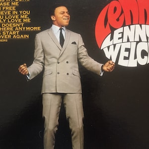 Lenny Welch Lenny  Vinyl Funk Soul Record Album