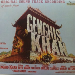 Genghis Khan Vinyl Soundtrack Record Album