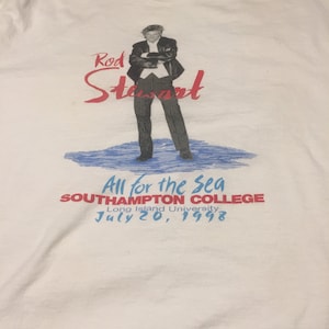 Rod Stewart All For The Sea Women&#39;s XL T-Shirt