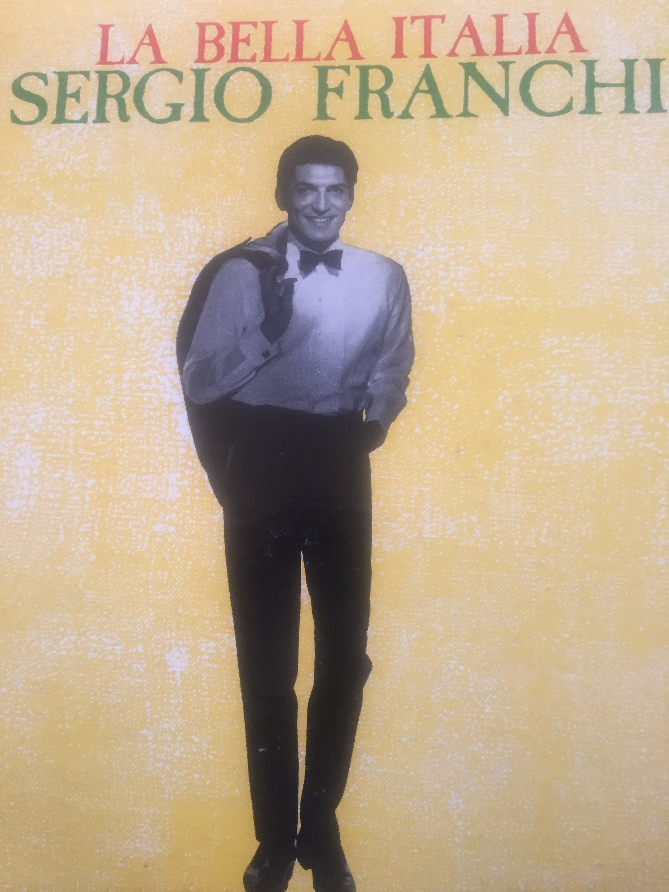 Sergio Franchi La Bella Italia Vinyl Easy Listening Record Album