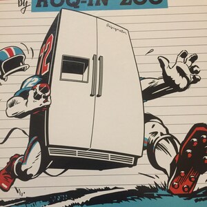 Roq-In Zoo Frig-O-Rator Hip Hop 12&quot; Vinyl Promo Record Album
