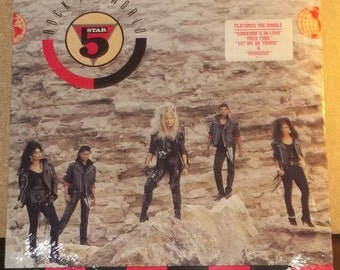 5 Five Star Rock The World Sealed Vinyl Pop Rock Record Album